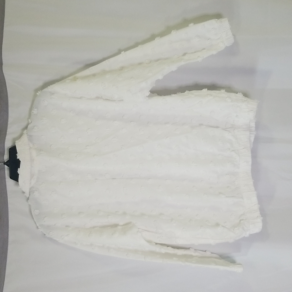 Produce Company - Off-White Textured Button Up Jacket - Picture 6 of 12